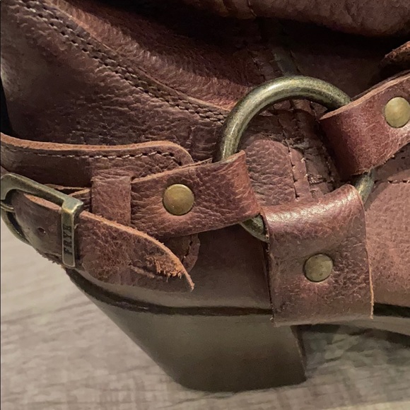 Frye harness boots